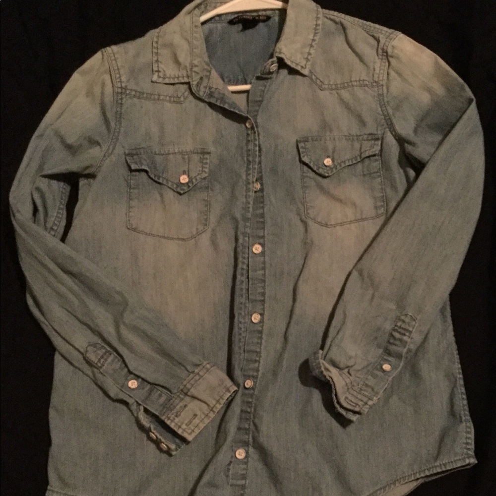 Victoria Secret Chambray Blouse